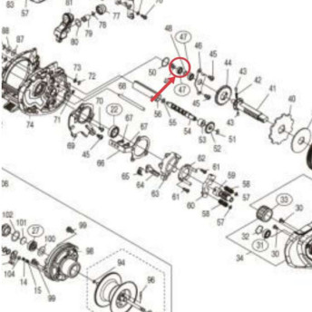 Подшипник Shimano SARB...